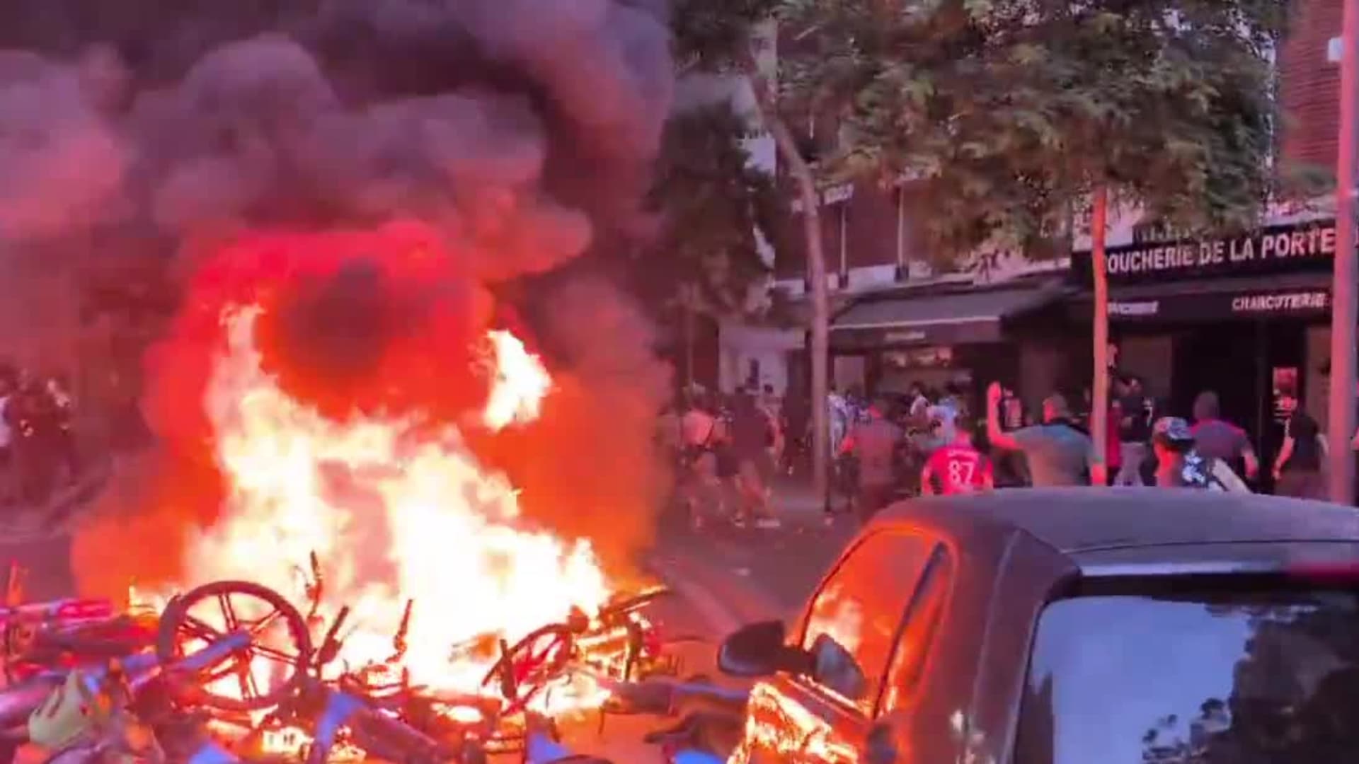 Violence Erupts in Paris After PSG Champions League Celebrations, Hundreds Detained